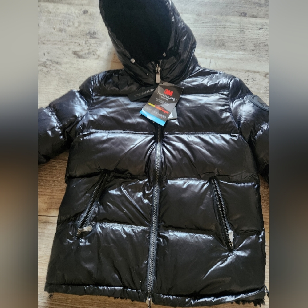 Reversible puffer jacket - Picture 4 of 6